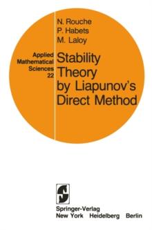 Stability Theory by Liapunov's Direct Method