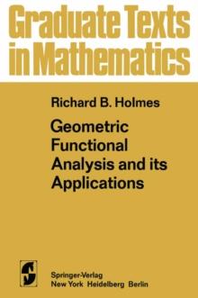 Geometric Functional Analysis and its Applications