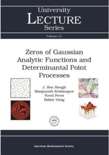 Zeros of Gaussian Analytic Functions and Determinantal Point Processes