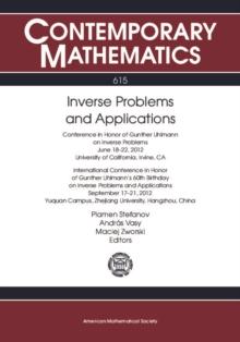 Inverse Problems and Applications