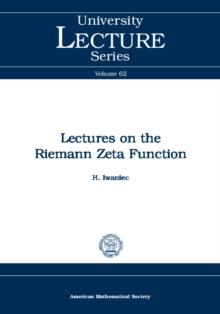 Lectures on the Riemann Zeta Function