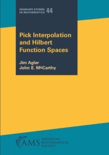 Pick Interpolation and Hilbert Function Spaces