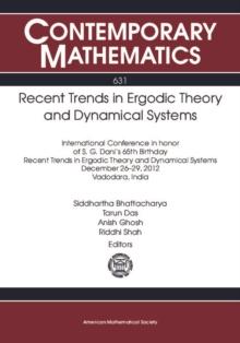 Recent Trends in Ergodic Theory and Dynamical Systems