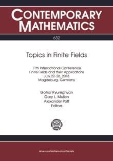 Topics in Finite Fields