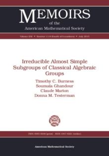 Irreducible Almost Simple Subgroups of Classical Algebraic Groups