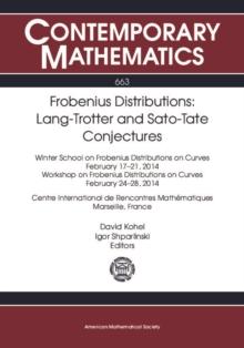 Frobenius Distributions : Lang-Trotter and Sato-Tate Conjectures