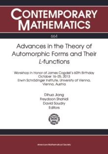 Advances in the Theory of Automorphic Forms and Their $L$-functions