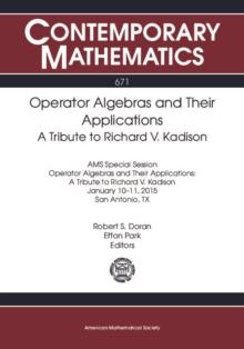 Operator Algebras and Their Applications