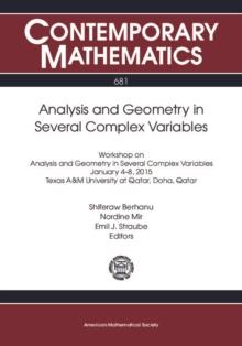 Analysis and Geometry in Several Complex Variables