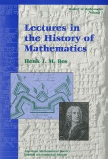 Lectures in the History of Mathematics