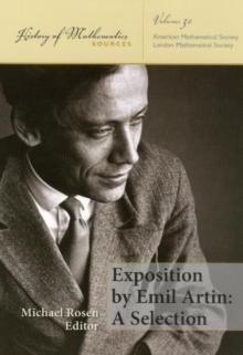 Exposition by Emil Artin : A Selection