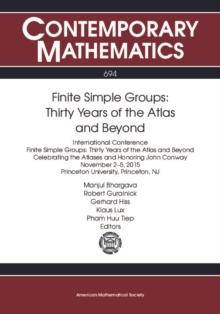 Finite Simple Groups : Thirty Years of the Atlas and Beyond