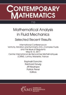 Mathematical Analysis in Fluid Mechanics