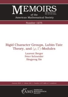 Rigid Character Groups, Lubin-Tate Theory, and $(\varphi ,\Gamma )$-Modules