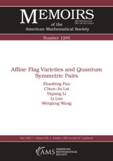 Affine Flag Varieties and Quantum Symmetric Pairs