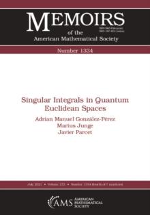 Singular Integrals in Quantum Euclidean Spaces