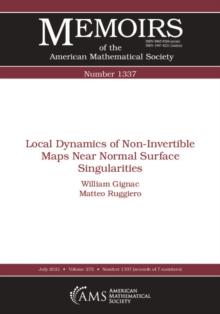 Local Dynamics of Non-Invertible Maps Near Normal Surface Singularities