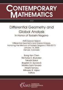 Differential Geometry and Global Analysis