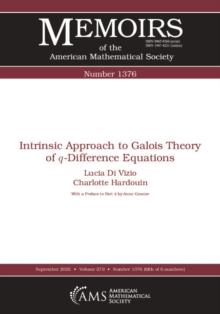 Intrinsic Approach to Galois Theory of $q$-Difference Equations