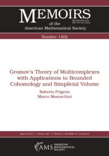 Gromov's Theory of Multicomplexes with Applications to Bounded Cohomology and Simplicial Volume