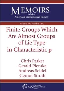 Finite Groups Which Are Almost Groups of Lie Type in Characteristic $\mathbf {p}$