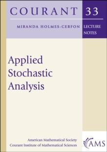 Applied Stochastic Analysis