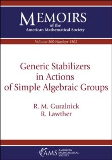 Generic Stabilizers in Actions of Simple Algebraic Groups