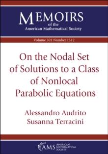 On the Nodal Set of Solutions to a Class of Nonlocal Parabolic Equations