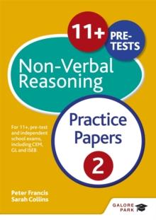 11+ Non-Verbal Reasoning Practice Papers  2 : For 11+, pre-test and independent school exams including CEM, GL and ISEB