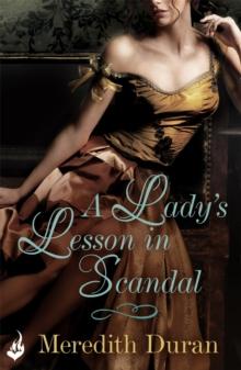 A Lady's Lesson In Scandal