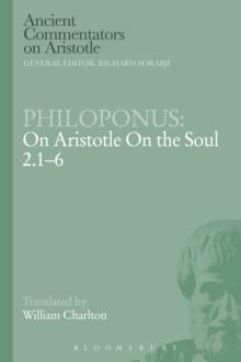 Philoponus: On Aristotle On the Soul 2.1-6