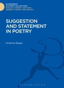 Suggestion and Statement in Poetry