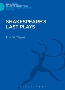 Shakespeare's Last Plays