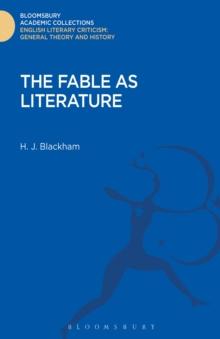 The Fable as Literature