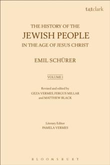 The History of the Jewish People in the Age of Jesus Christ: Volume 1