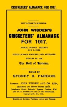 Wisden Cricketers' Almanack 1917