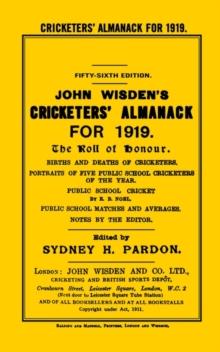 Wisden Cricketers' Almanack 1919