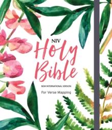 NIV Bible for Journalling and Verse-Mapping : Floral