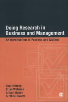 Doing Research in Business and Management : An Introduction to Process and Method