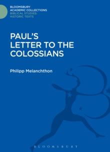 Paul's Letter to the Colossians