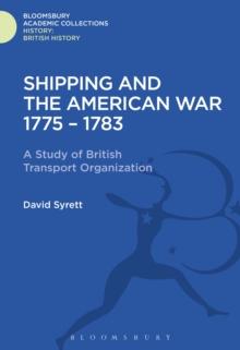 Shipping and the American War 1775-83 : A Study of British Transport Organization