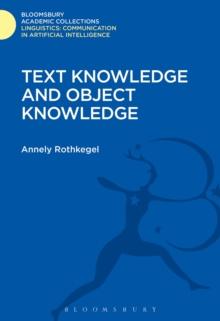 Text Knowledge and Object Knowledge