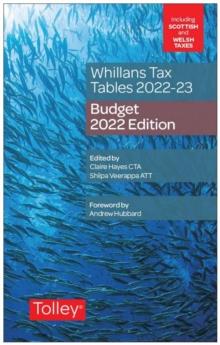 Whillans's Tax Tables 2022-23 (Budget edition)