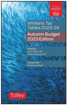 Whillans's Tax Tables 2023-24 (Budget edition)