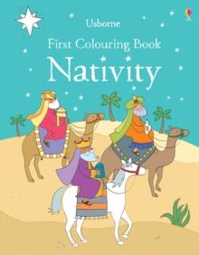 First Colouring Book Nativity