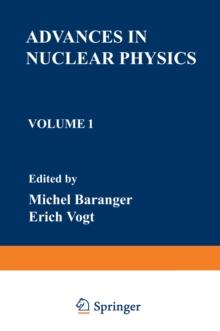 Advances in Nuclear Physics : Volume 1