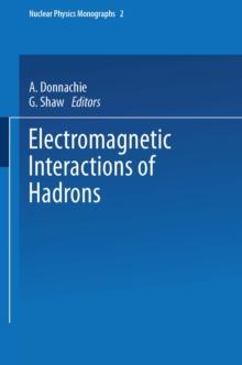 Electromagnetic Interactions of Hadrons