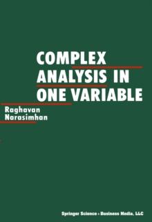 Complex Analysis in one Variable