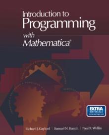 Introduction to Programming with Mathematica(R) : Includes diskette