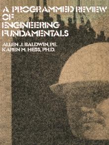 A Programmed Review Of Engineering Fundamentals